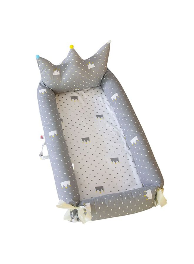 Portable Maxi Baby Nest - Royal Grey