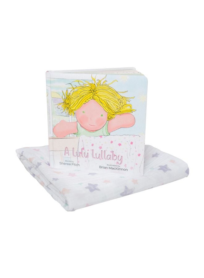 Lulu Lullaby Swaddle With Book Set
