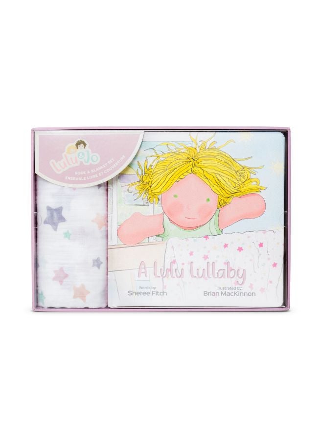 Lulu Lullaby Swaddle With Book Set