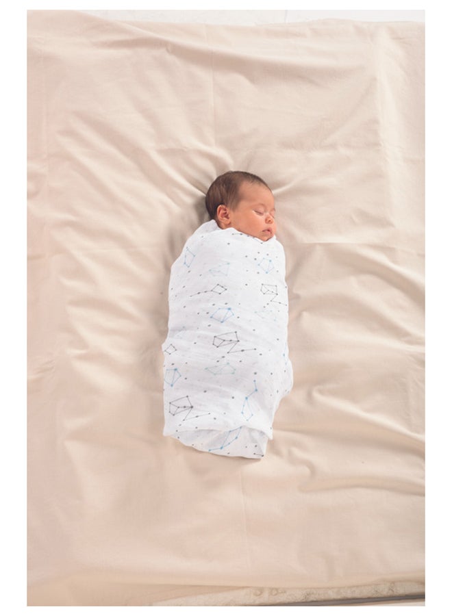 Swaddle Muslin, Pois & Zodiac