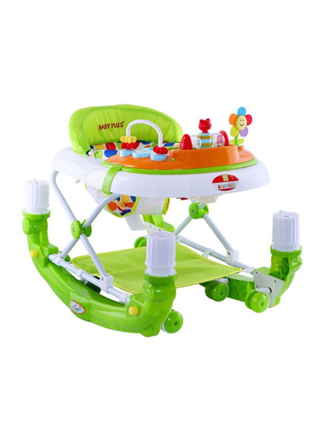 3 In1 Twist Round Walker For Babies Cycle With Adjustable Height And Musical Toy Bar