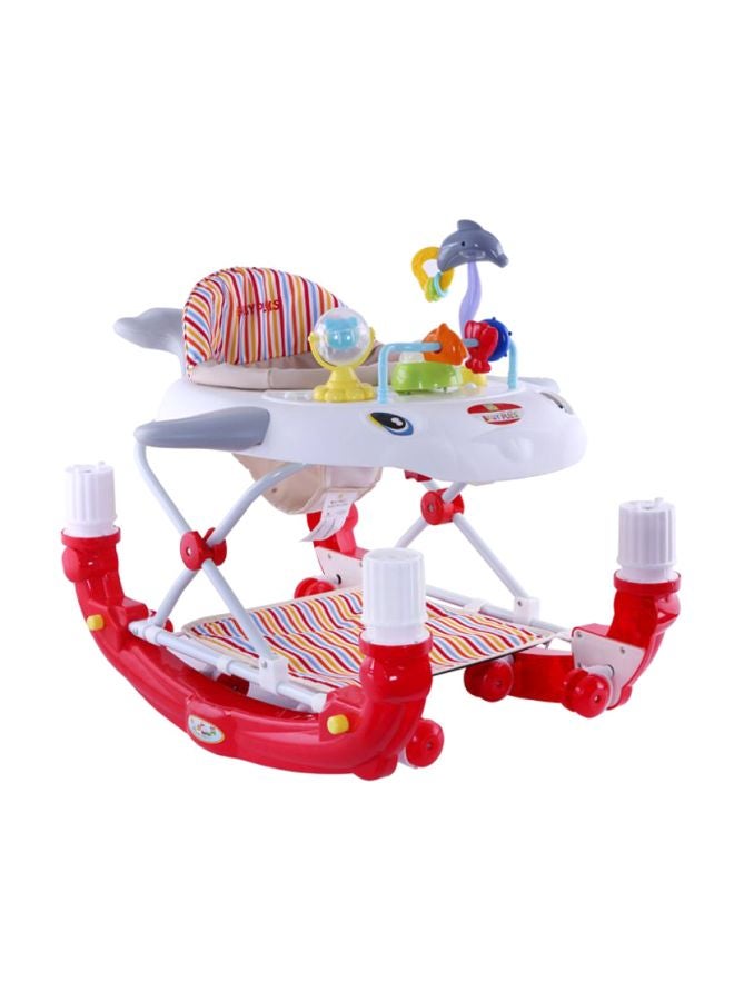 Multifunctional Baby Walker Anti-Rollover And Anti-o Leg Can Sit Folding, 6-18 Months