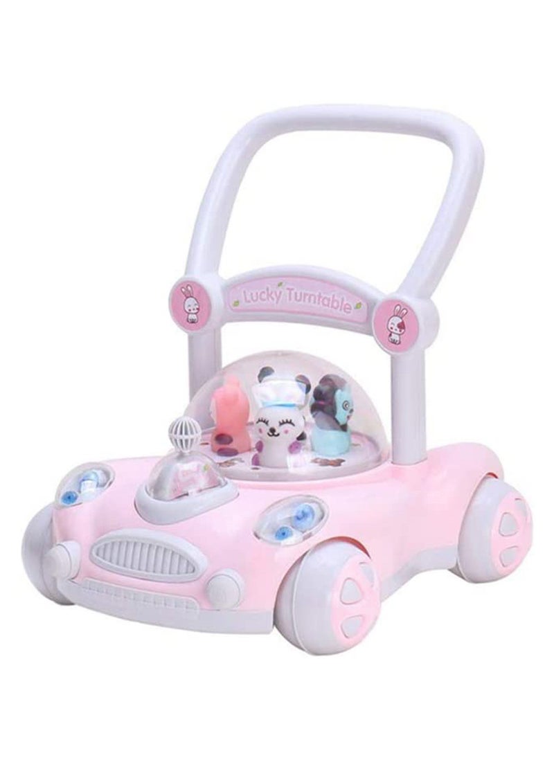 Lovely Baby Walker LB 7621, Soft Pink