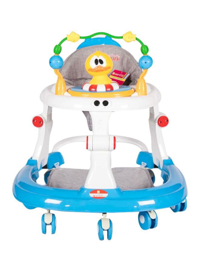 Stylish Lightweight Comfortable Folding Duck Baby Walker With 8 Swivel Wheel For Your Little One