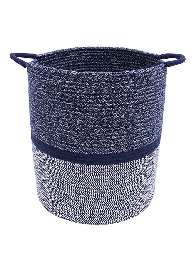 Cotton Rope Diaper Caddy XL - Blue