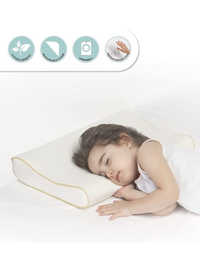 Organic Toddler Pillow White