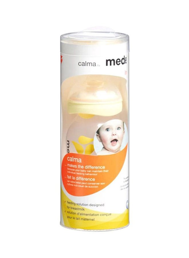 Calma With Breast Milk Bottle 150 ML - Mimics Breastfeeding, One Size Fits All, Natural Feeding Rhythm, Compatible With Medela Breast Pumps, Bpa-Free And Safe
