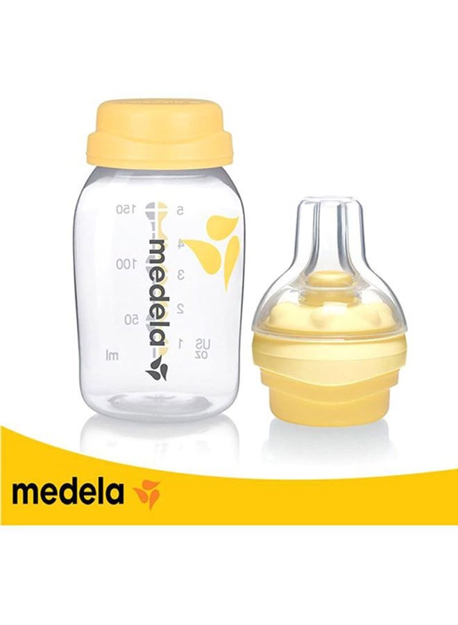 Calma With Breast Milk Bottle 150 ML - Mimics Breastfeeding, One Size Fits All, Natural Feeding Rhythm, Compatible With Medela Breast Pumps, Bpa-Free And Safe