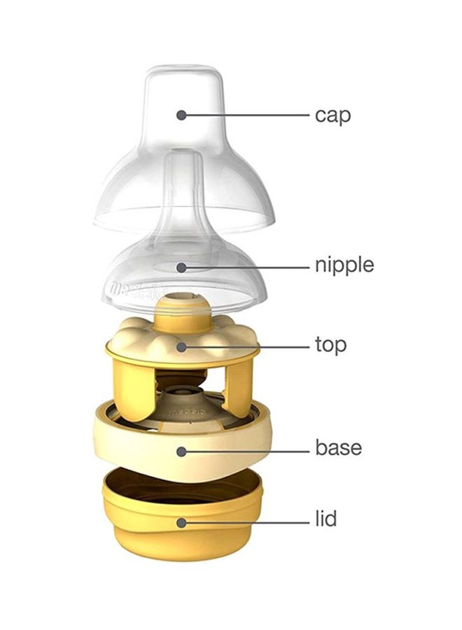 Calma With Breast Milk Bottle 150 ML - Mimics Breastfeeding, One Size Fits All, Natural Feeding Rhythm, Compatible With Medela Breast Pumps, Bpa-Free And Safe