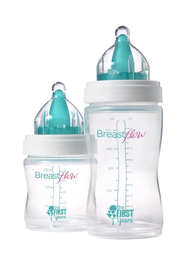 Breastflow Baby Feeding Starter Set - Clear/Green/White