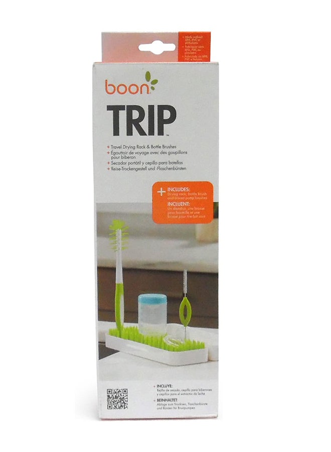 Compact Lightweight Natural, Soft Trip Travel Drying Rack And Bottle Brushes for Baby