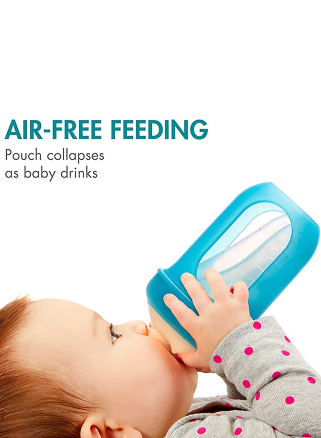 3-Piece Nursh Feeding Bottle Set (0M+) 4ounce - Assorted