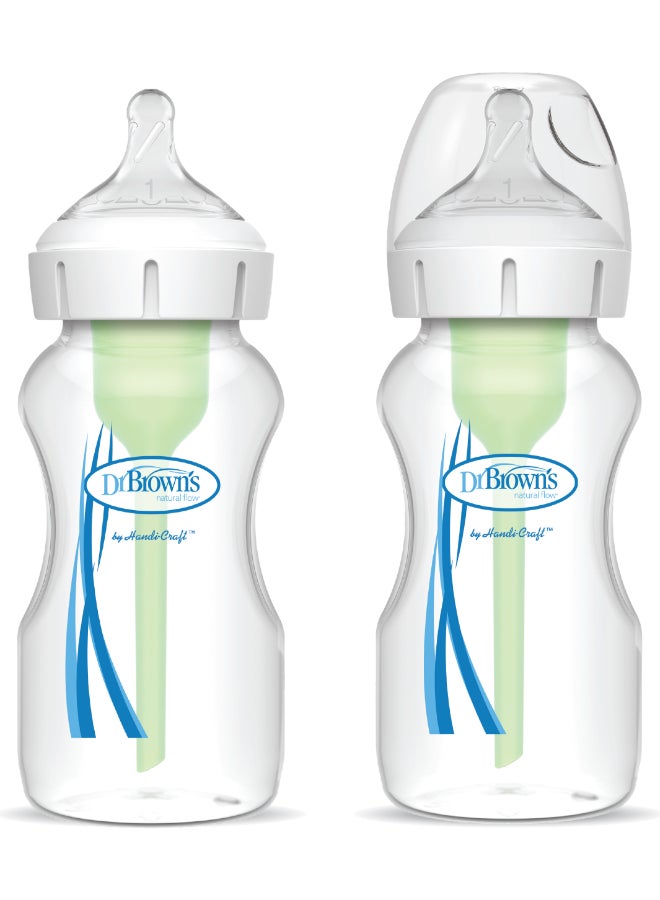 9 Oz/270 Ml Pp W-N Anti-Colic Options+ Bottle, 2-Pack