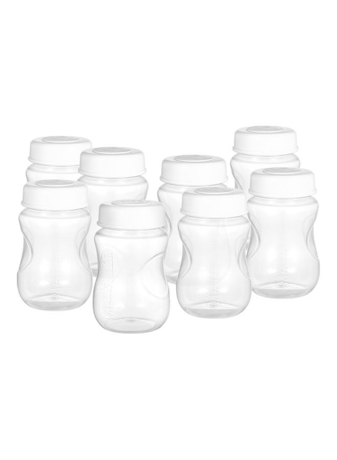 Pack Of 8 Breast Milk Bottles