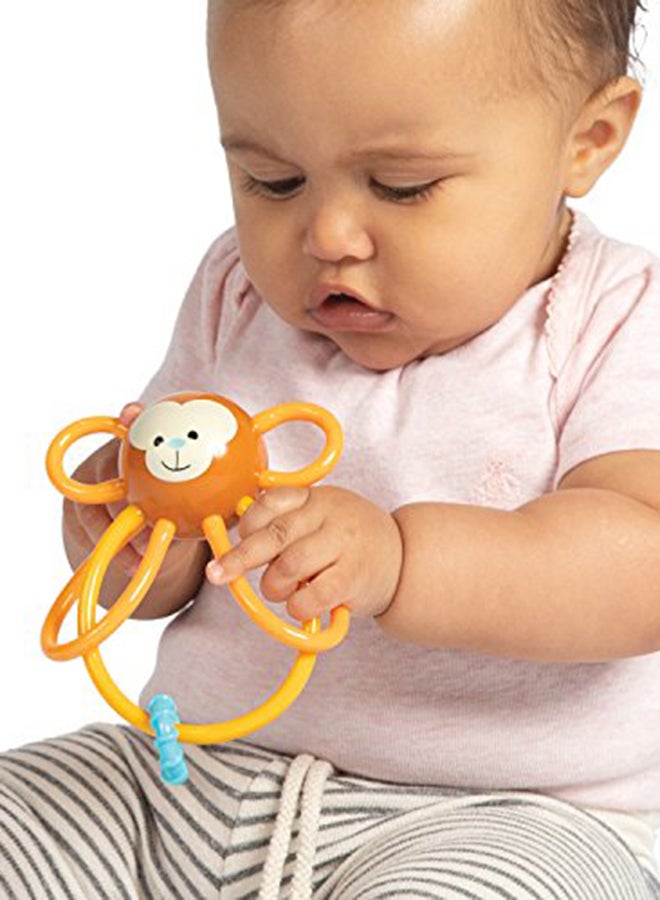 Winkle Monkey Rattle And Sensory Teether