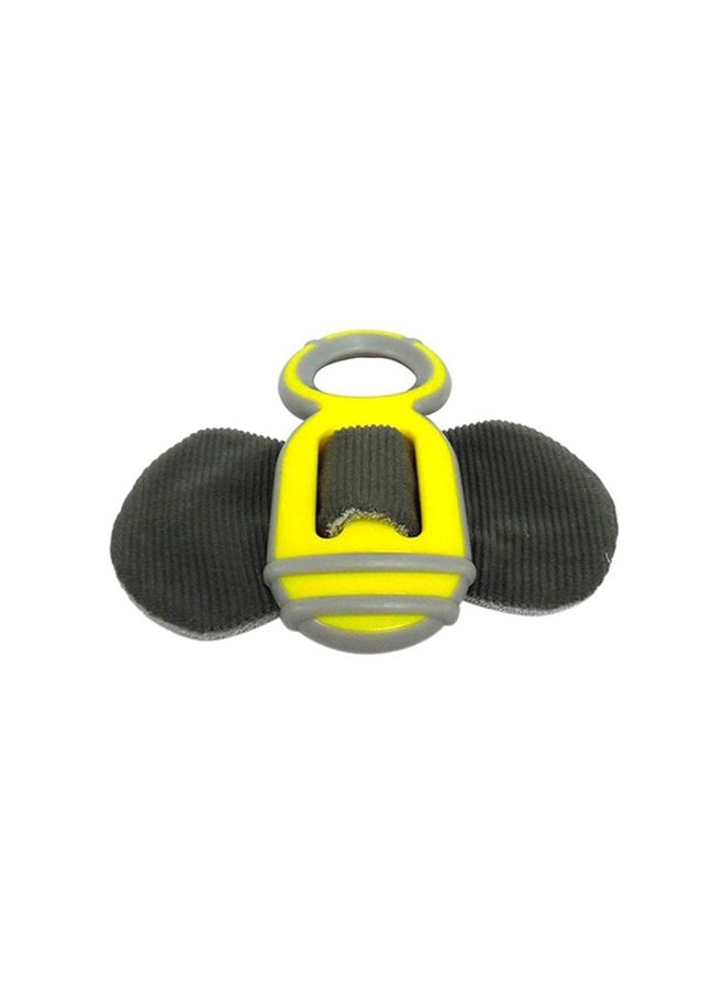 Bee Chill Teether, 3m+ - Black/Yellow/Grey