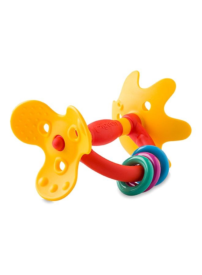 Anti-Choking Training Teether, 4+ Months - Multicolour