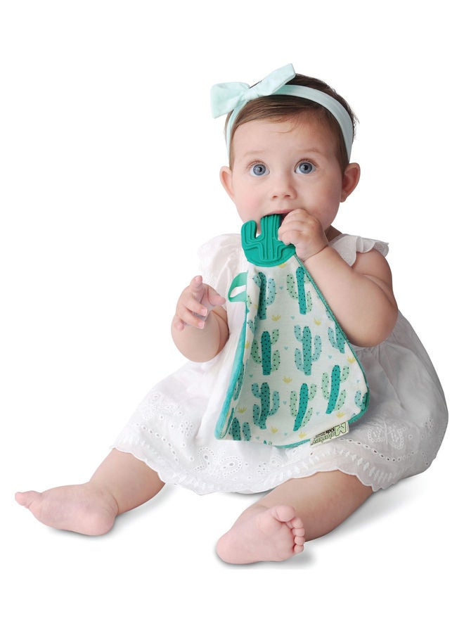 Cacti Cutie Pie Munch-It Teething Blankey