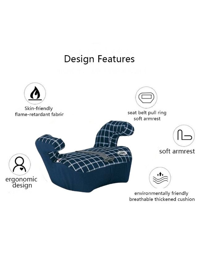 Baby Booster Cushion Car Seat Passenger, Travel Ease, Back Pain, Wedge Seat Pad Comport Low Back, Baby Car Seat  Booster Extra Protection - Assorted