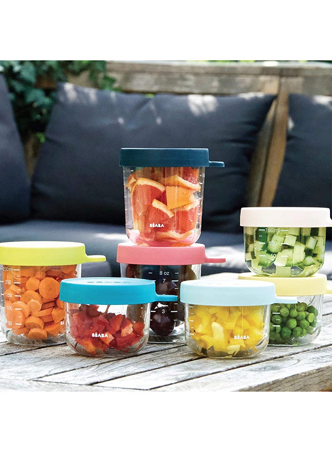 2-Piece Glass Containers Set