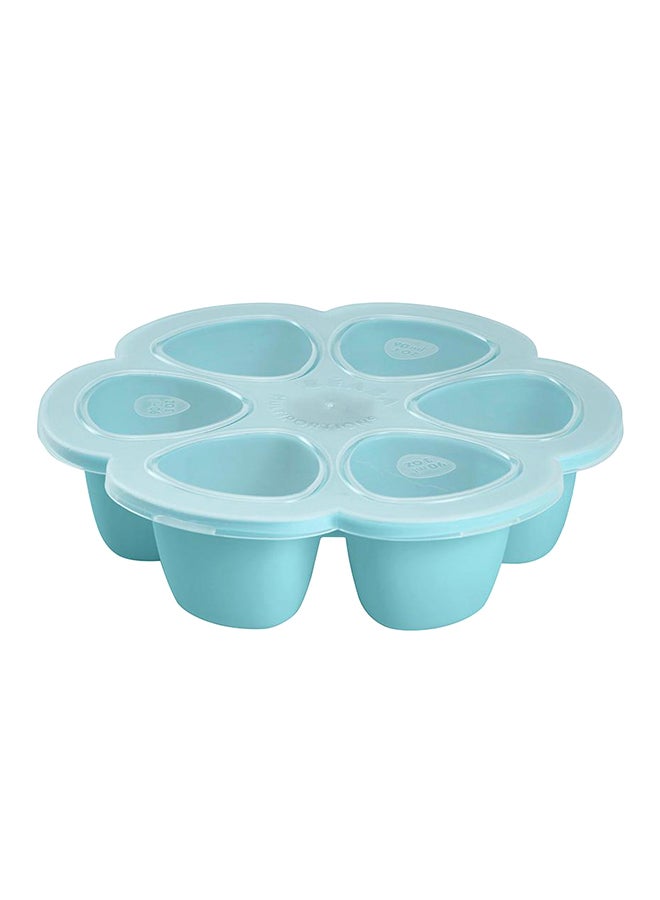 Multiportions Food Storage Container - Blue/Clear