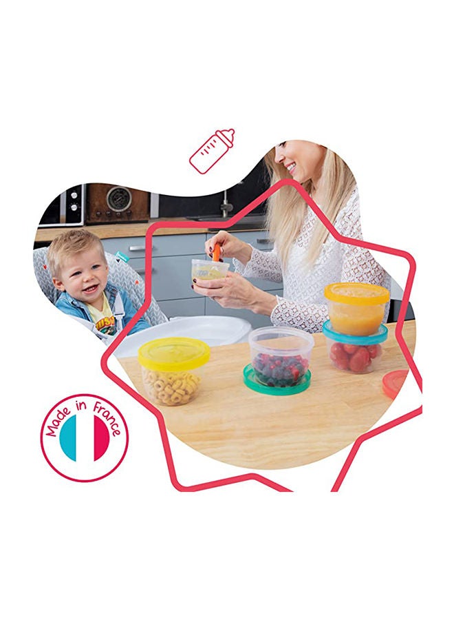 100% Airtight Reusable Jars, 250ml, Set of 12