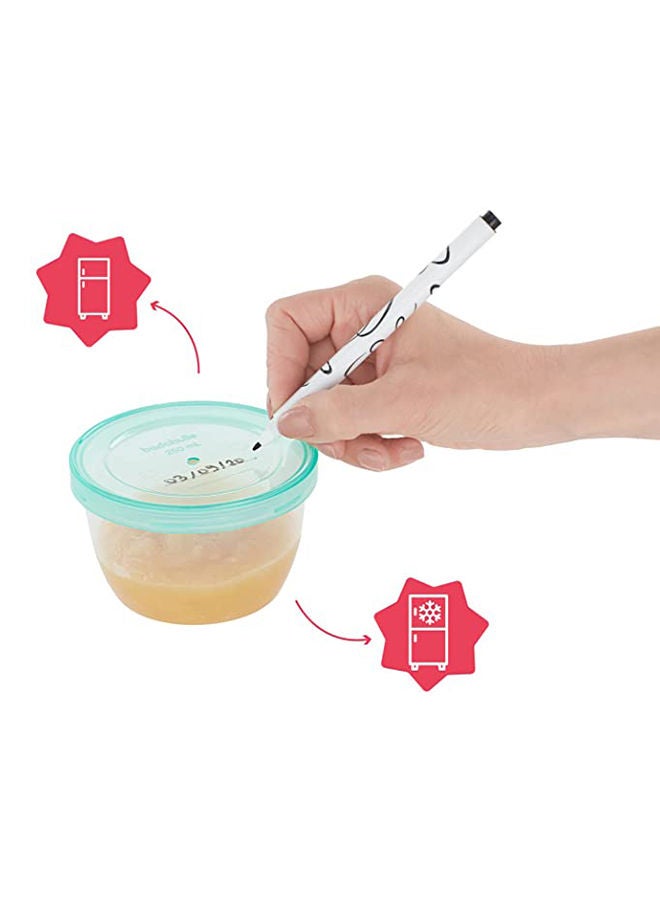 100% Airtight Reusable Jars, 250ml, Set of 12