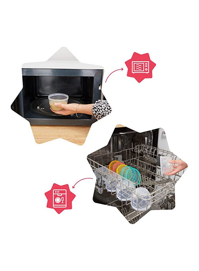 100% Airtight Reusable Jars, 250ml, Set of 12