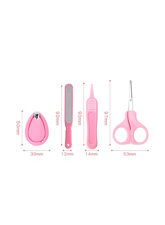 4-Piece 4-In-1 Baby Manicure Healthcare Kit