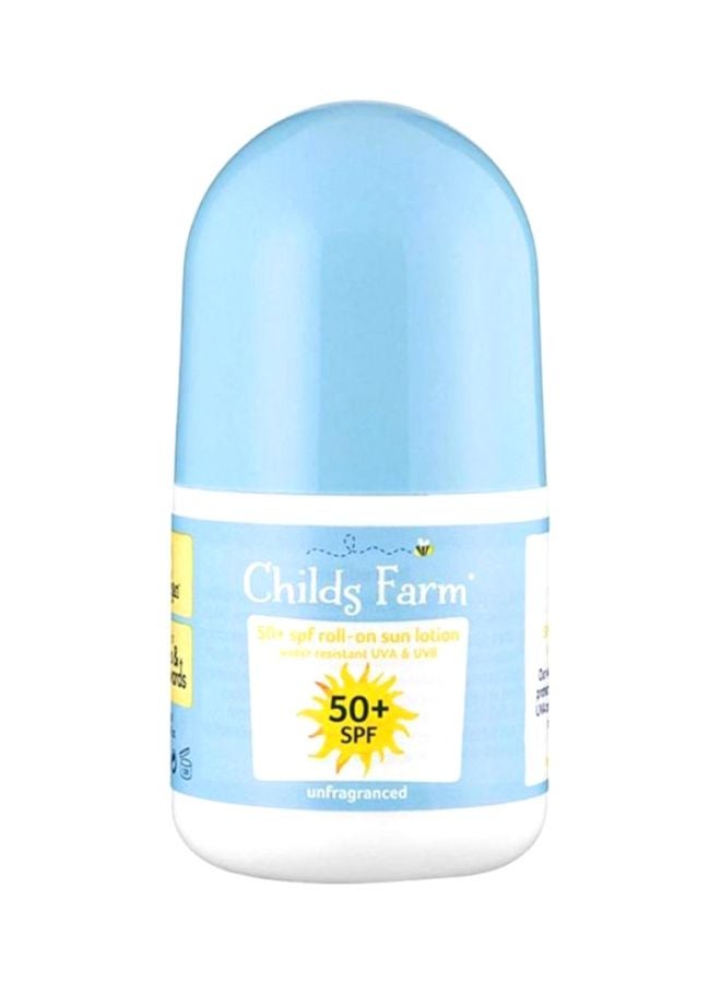 Fragrance Free Roll-On Sun Lotion,  SPF 50+ - 70 ml