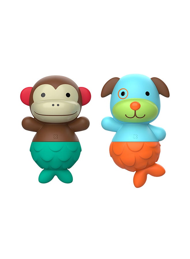 Zoo Mix & Match Flippers Monkey-Dog