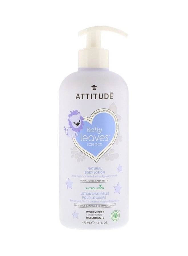 Baby Leaves Natural Body Lotion,Almond Milk - 473ml