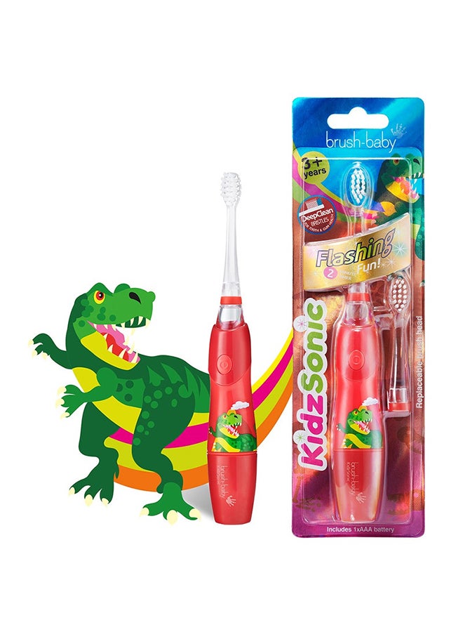 New Kidz Sonic Dinosaur Electric Toothbrush 3+