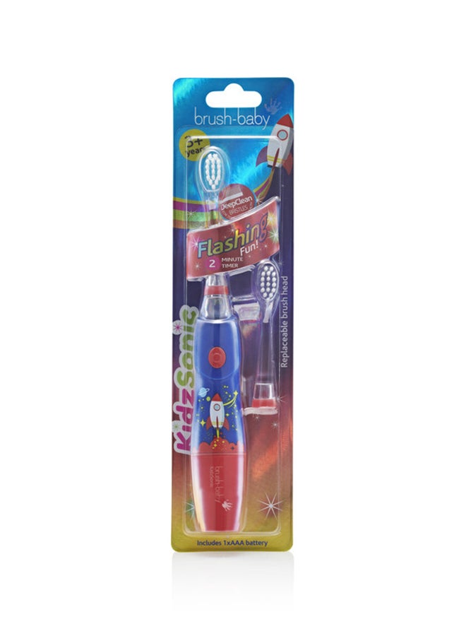 New Kidzsonic Rocket Electric Toothbrush 3+