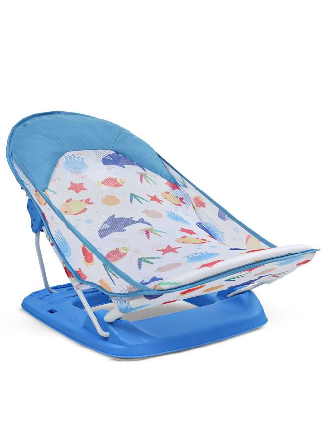 Foldable Baby Bather With 3 Position Recline With Soft Mesh 0 To 6 Months