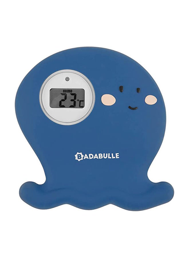 Digital Bath Thermometer, Octopus - Blue