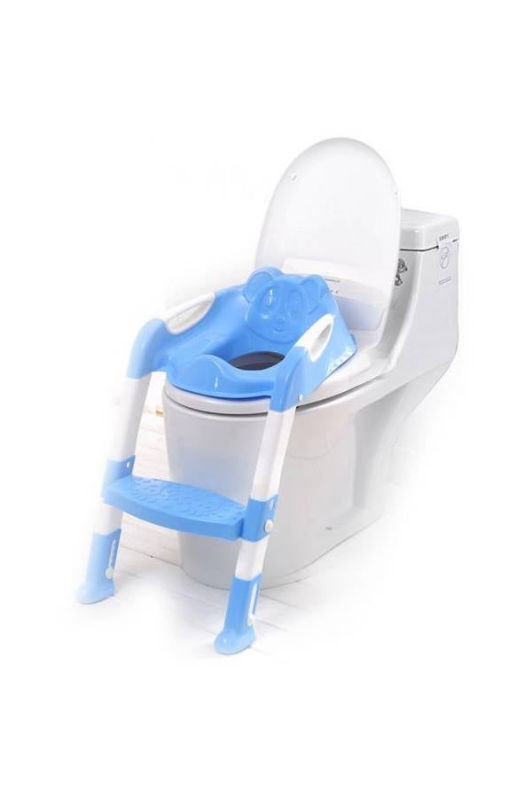 Foldable Toilet Seat Ring With Ladder