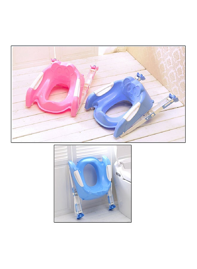 Children's Auxiliary Folding Toilet Trainer Ladder