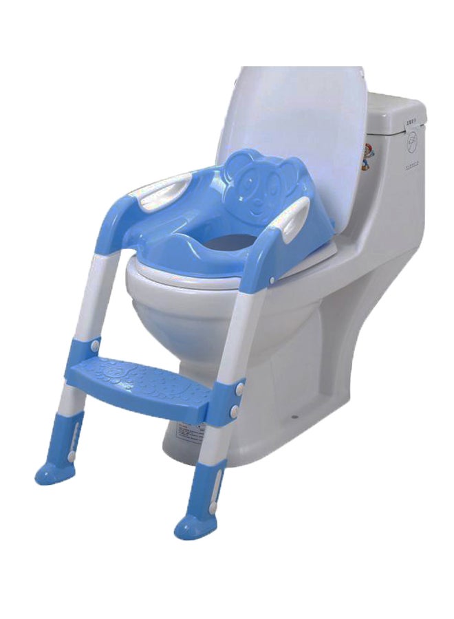 Toilet Seat With Adjustable Ladder