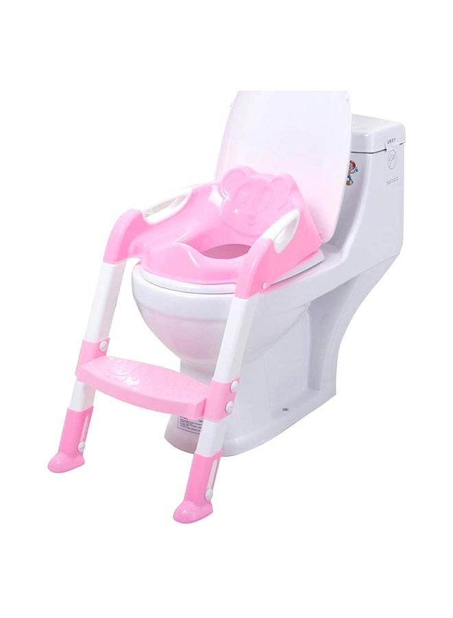 Toilet Seat With Stool Ladder