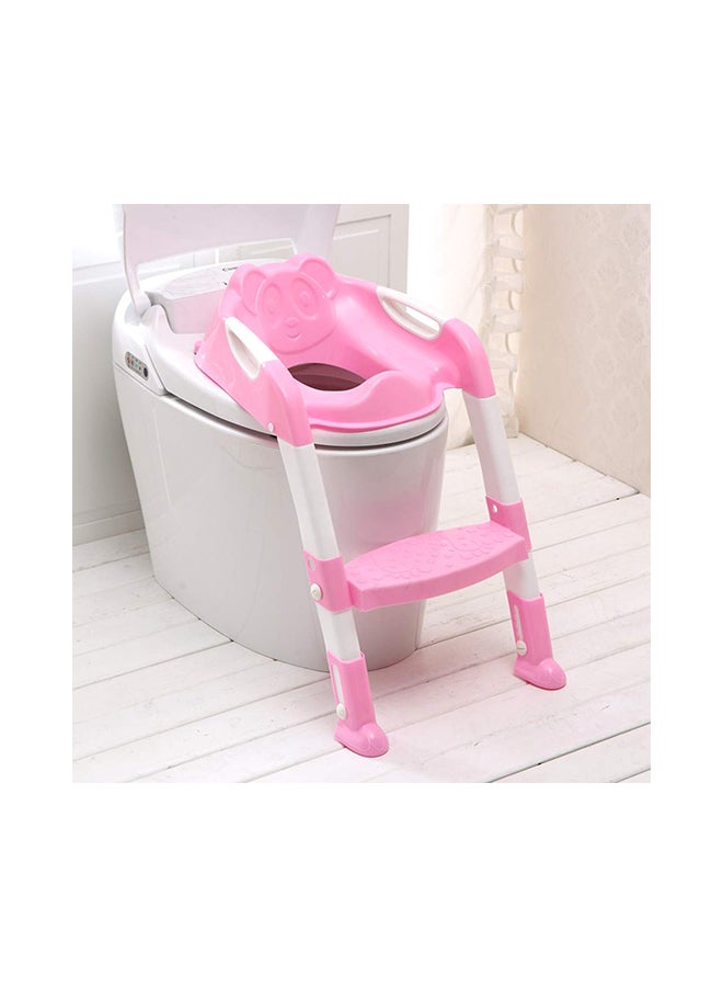 Toilet Seat With Stool Ladder