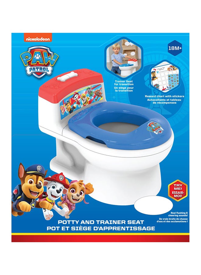 Nickledeon 2-In-1 Paw Patrol Potty And Trainer Seat