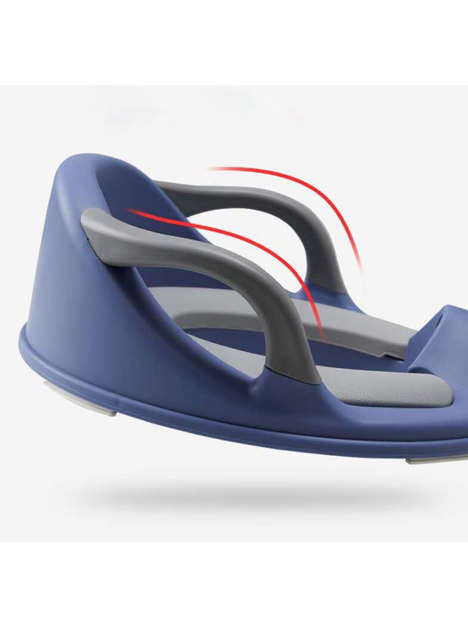 Potty Trainer Cushioned Seat Durable For Baby With Cushion And Handles - Blue