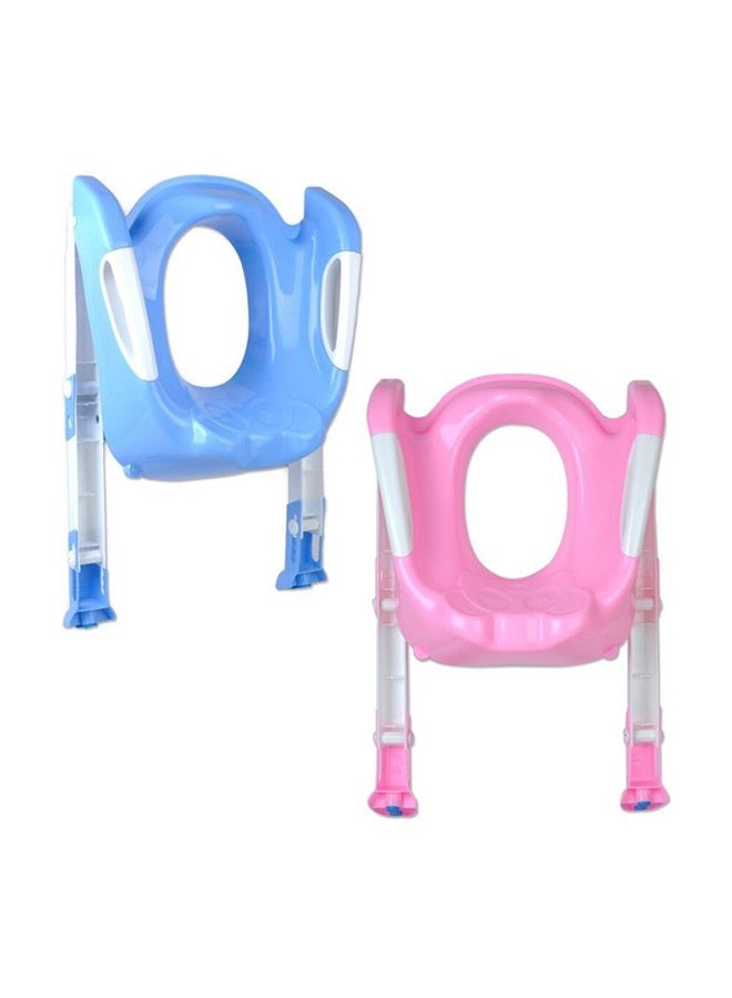 Kids Toilet Seat With Adjustable Ladder