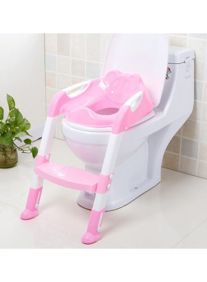 Kids Toilet Seat With Adjustable Ladder