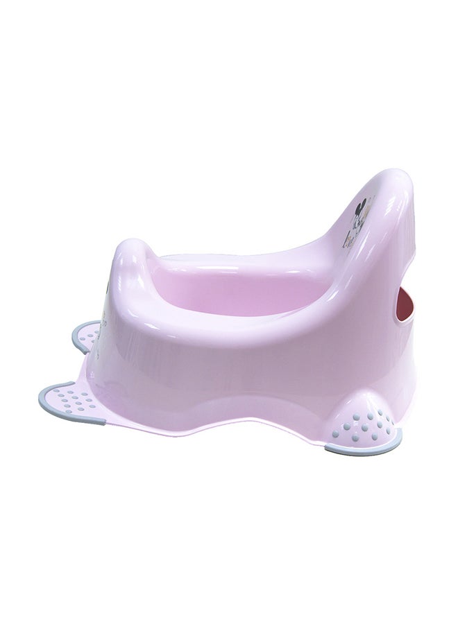 Disney Minnie Mickey Potty Seat With Anti-Slip Function - Pink