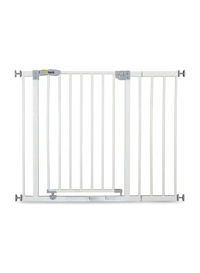 Open And Stop Gate Extension - 	 White/Grey