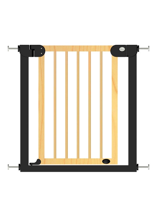 Wooden Safety Luxury Extra Tall And Wide Gate - Natural Wood