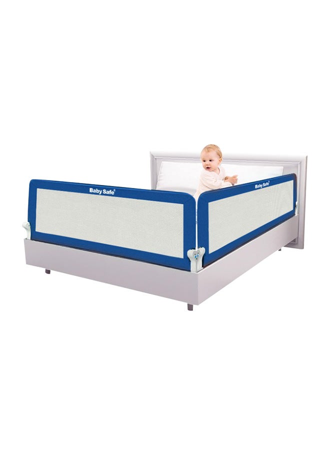 Baby Safety Bed Rail For Full Size Queen And King Mattress, 120x42 cm Blue