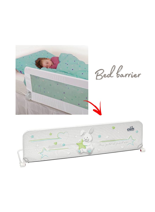 Portable Dolcenanna Baby Barricade, Toddler Bed Railing, Barrier, Crib Fence, Rail Guard, With Safety Side Assist For Children